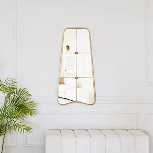 windowpane grid mirror